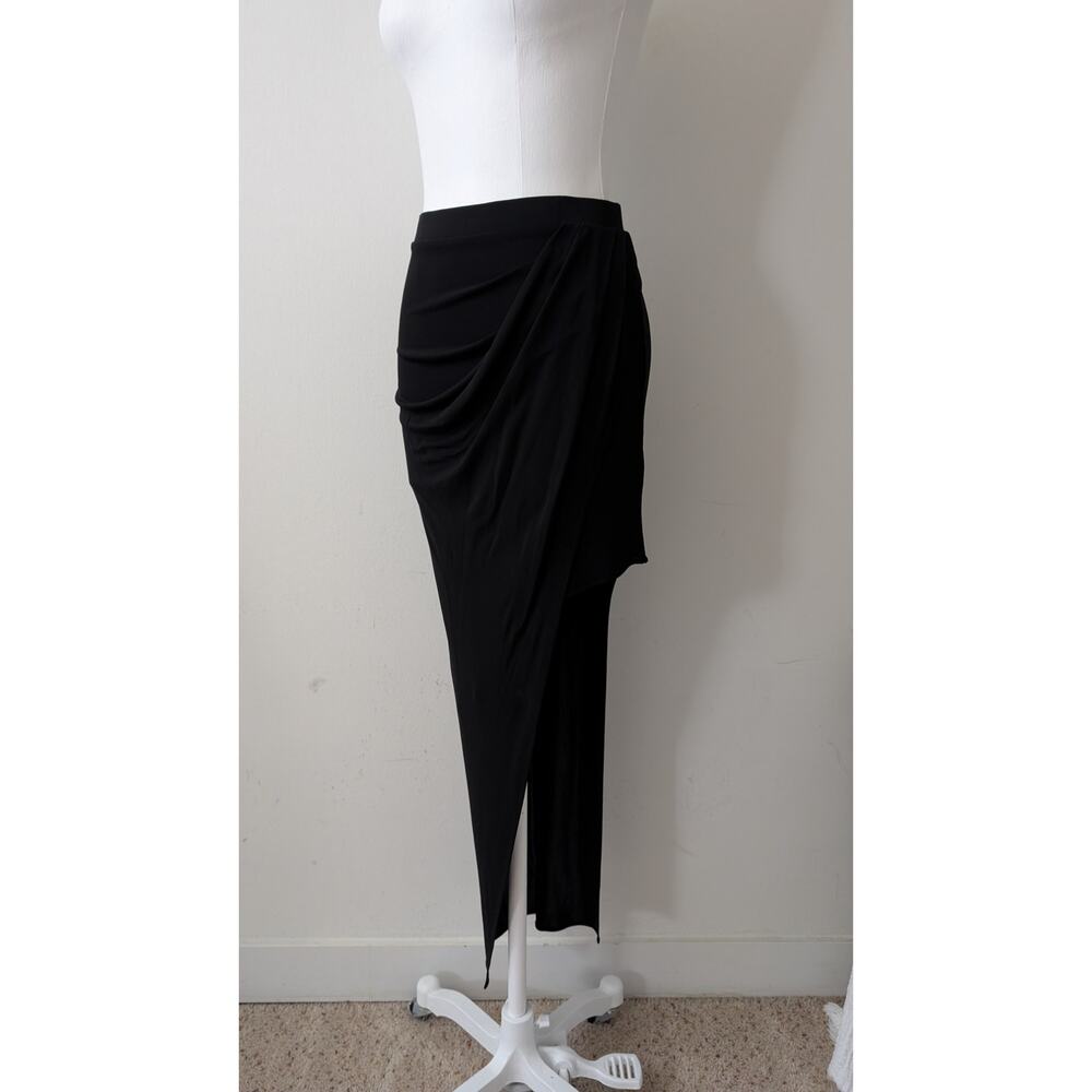 Helmut Lang Asymmetrical Slit Skirt - Picture 7 of 15